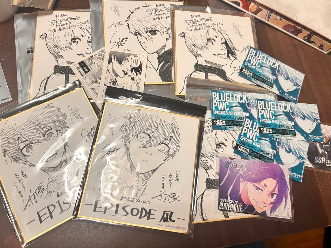 ブルーロック 御影玲王＆凪誠士郎 グッズまとめ売り