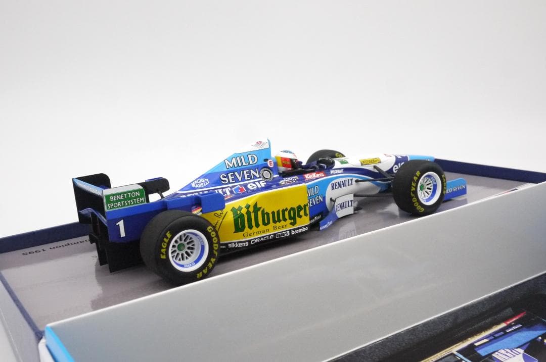 RS00641/18 ベネトン B195 岡山 M.シューマッハ PMA