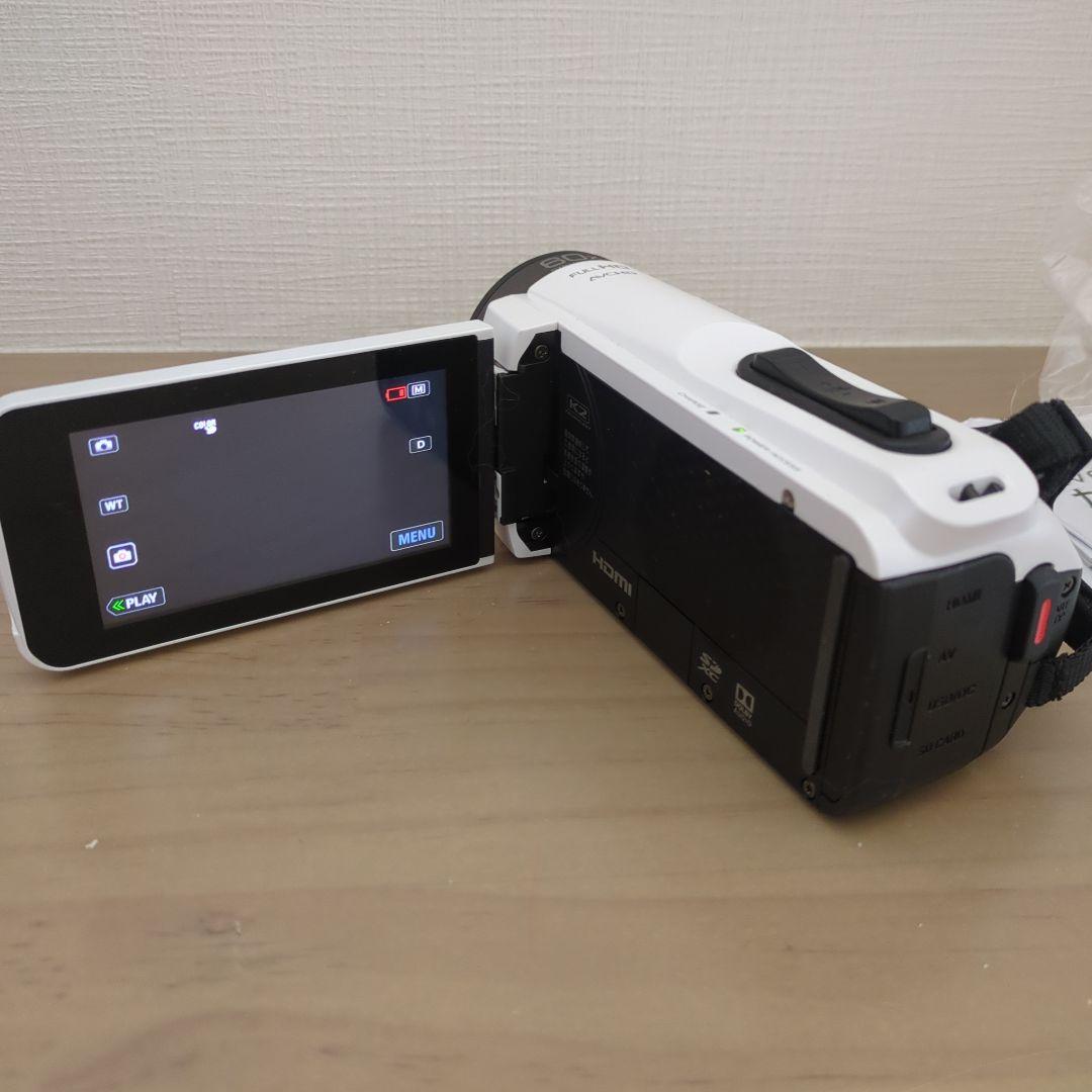 JVC-GZ-F270-W デジカメ　ビデオカメラ