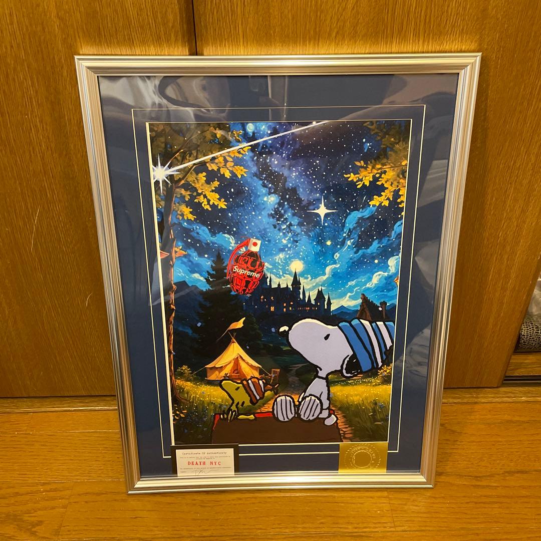 額込 世界限定100枚DEATH NYC アートポスター 現代アート 21