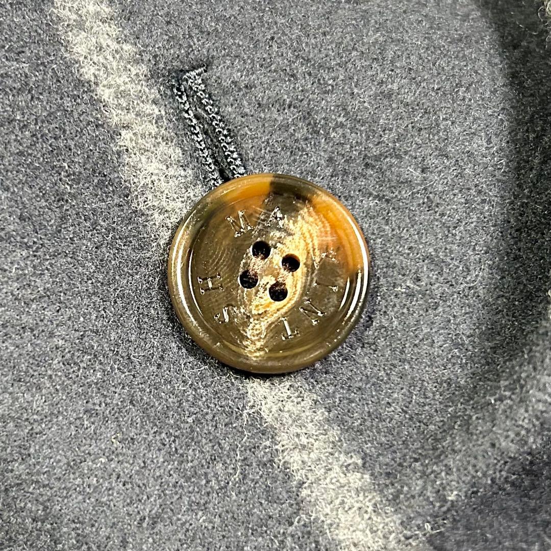 ♦︎美品♦︎マッキントッシュロンドン　女優襟　 チェスターコート チェック ネイビー