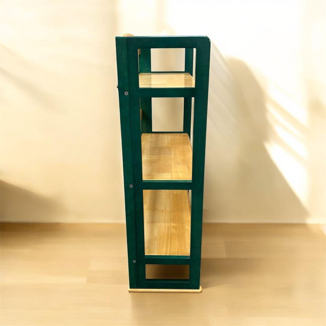 レトロ　オクモト　本棚　折りたたみ式