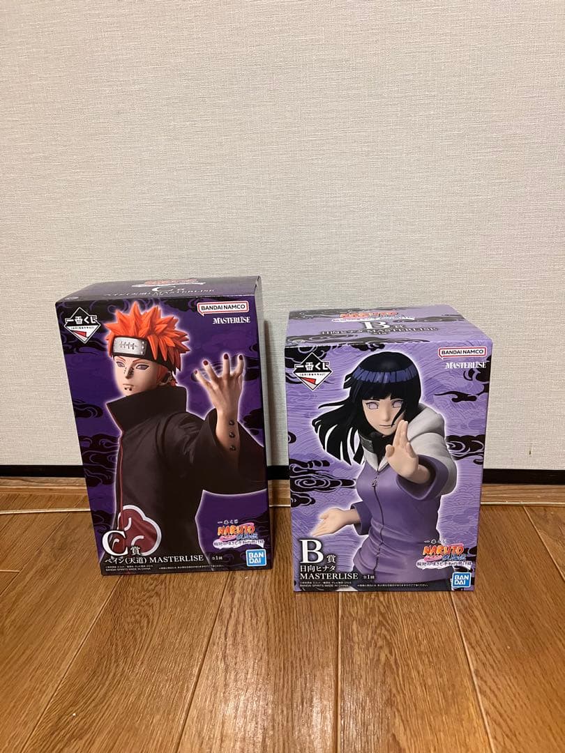NARUTO 一番くじ フィギュア ペイン 天道 日向ヒナタ B賞 C賞 下位賞