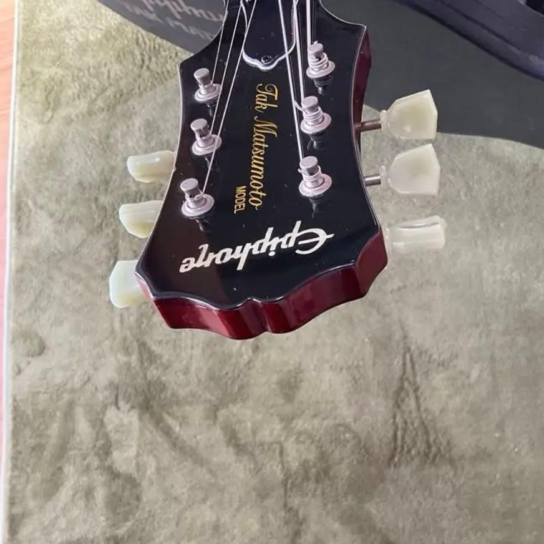 Epiphone Tak DC Goldtop ハードケース付き