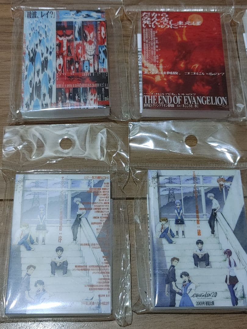 劇場版 新世紀エヴァンゲリオン ポスターアクリル ブロック 6種　セット