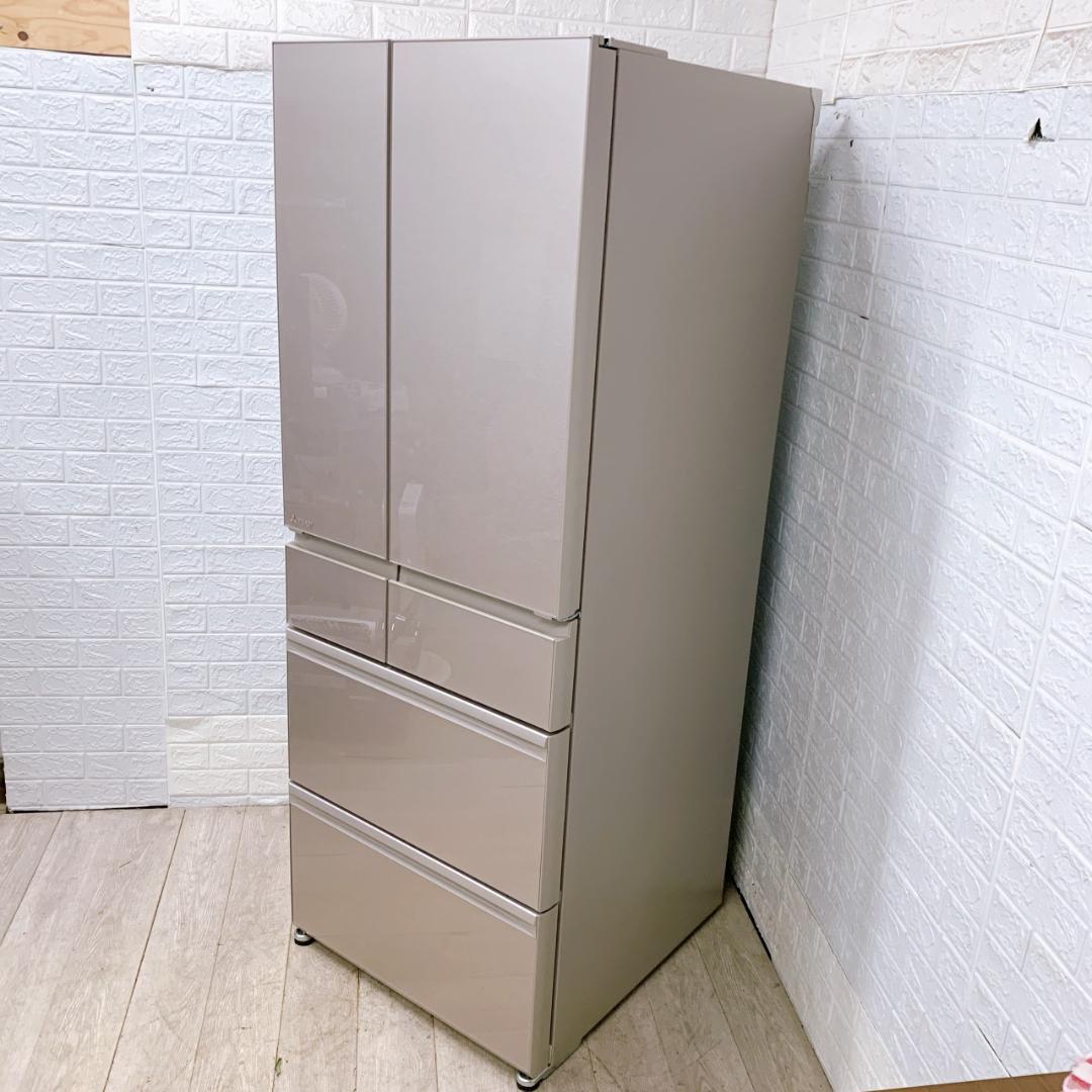 B11221 ミツビシ 三菱 608L 冷蔵庫 大型 MR-WZ61H-C1