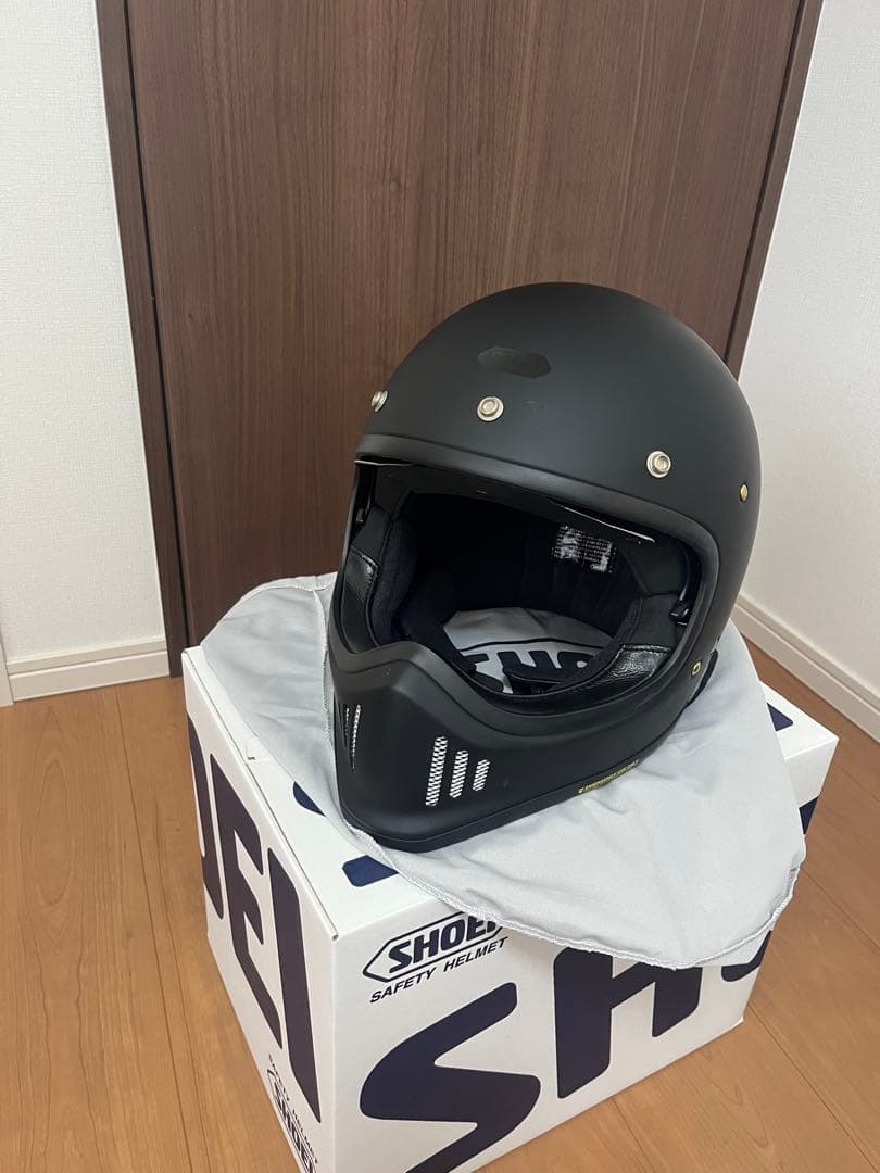 SHOEI フルフェイスヘルメット マットブラック【希少XXL】