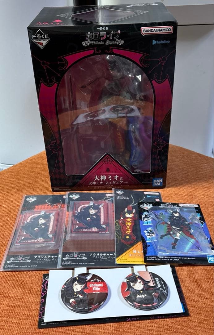 一番くじ ホロライブ ～Villain Style～ 大神ミオ 6点セット
