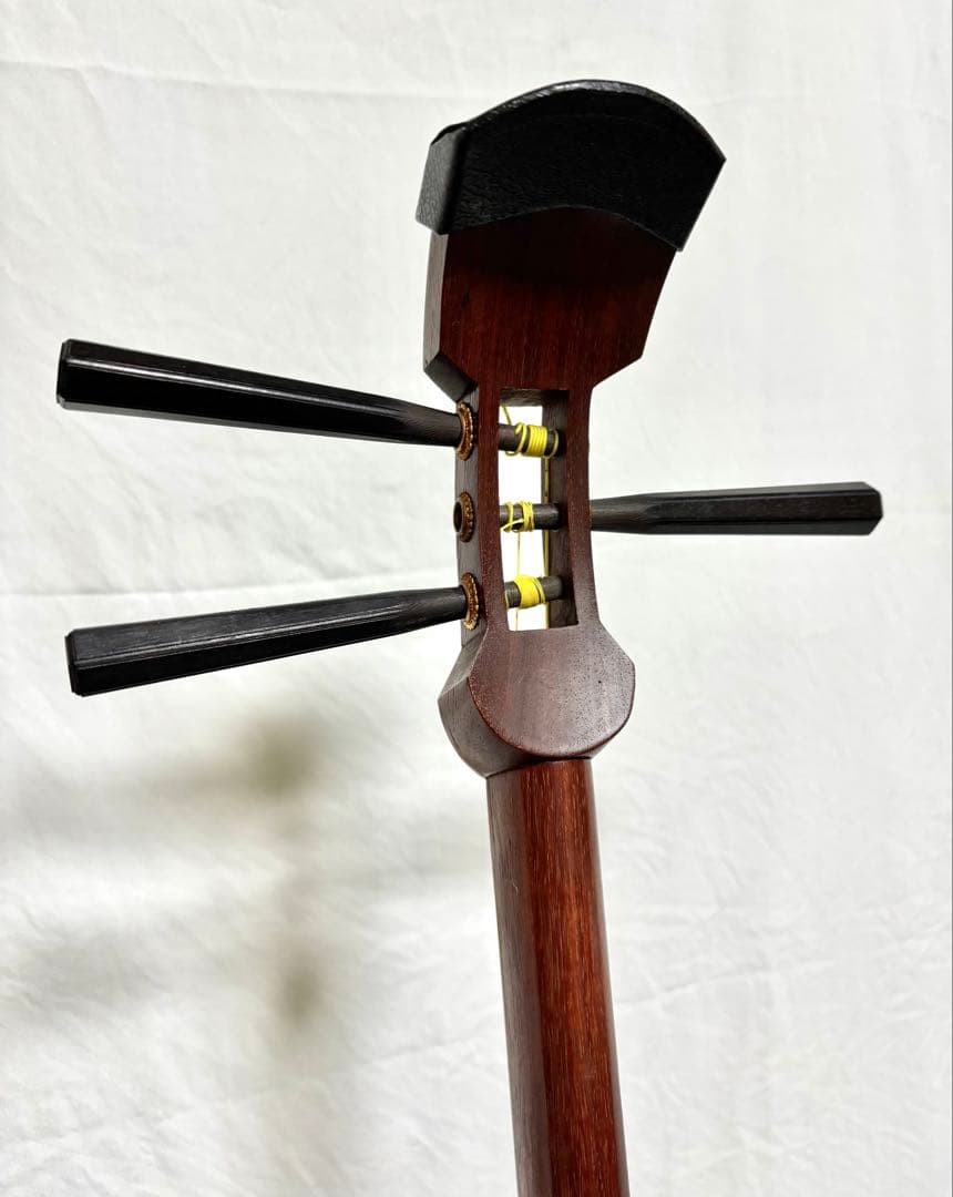三味線セット 細棹 三つ折り棹 バチ