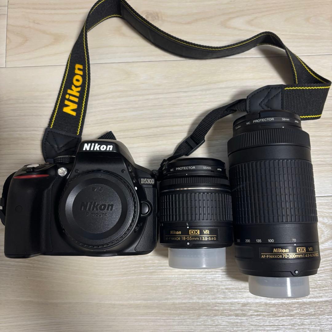 Nikon D5300 ダブルズームキット　完動品