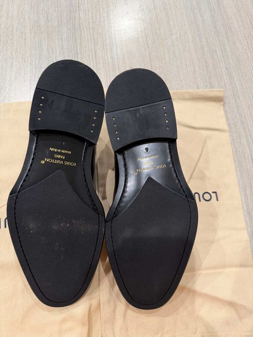 ルイヴィトン レザー シューズ サイズ6 25cm相当 箱・保存袋付 正規品