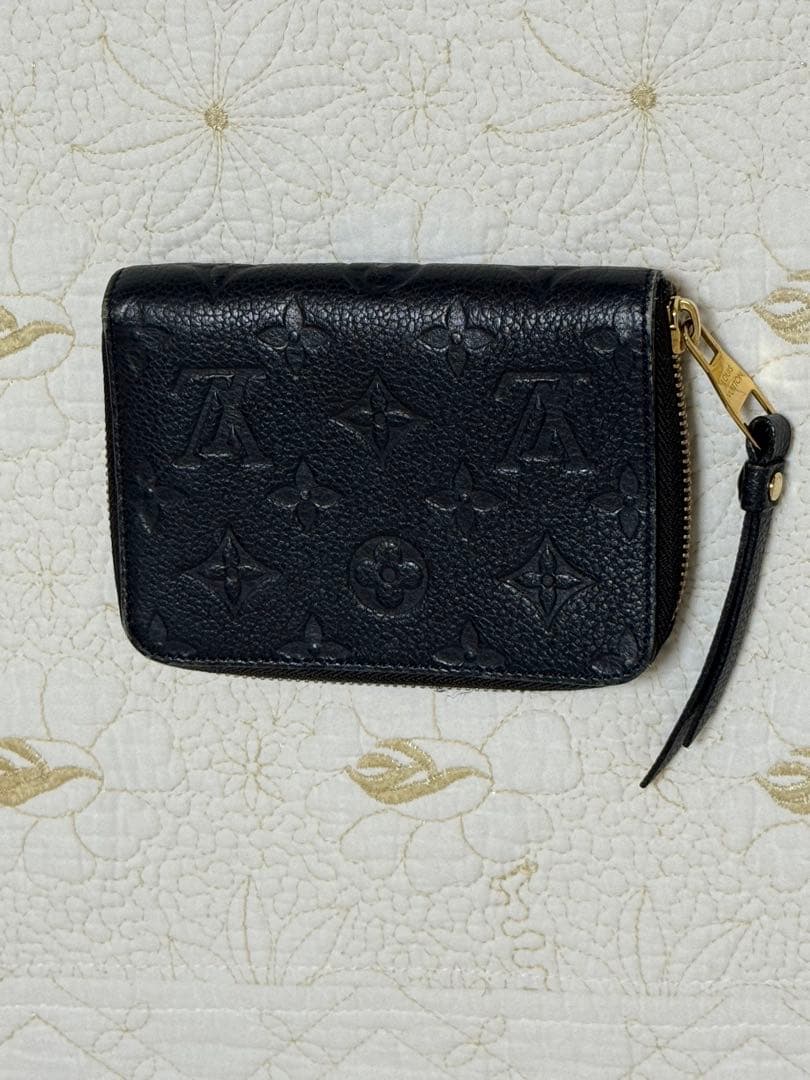 Louis Vuitton 濃紺 二つ折り財布