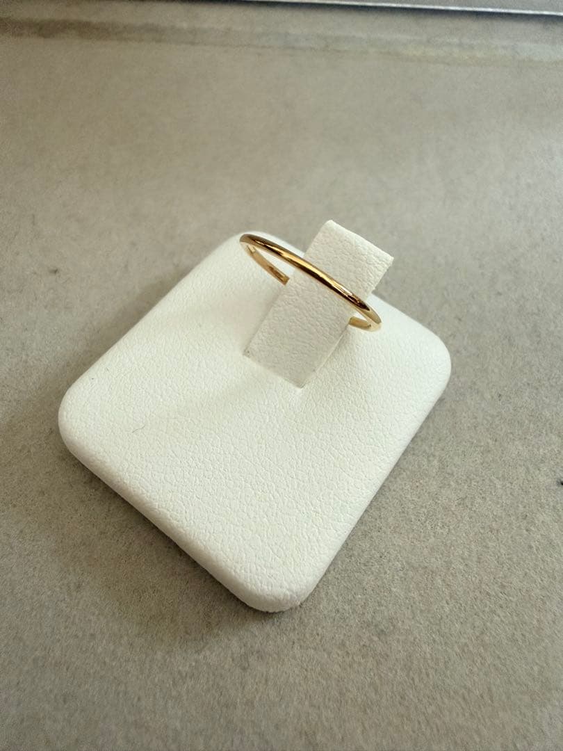 RAPA K18イエローゴールドピンキーリング