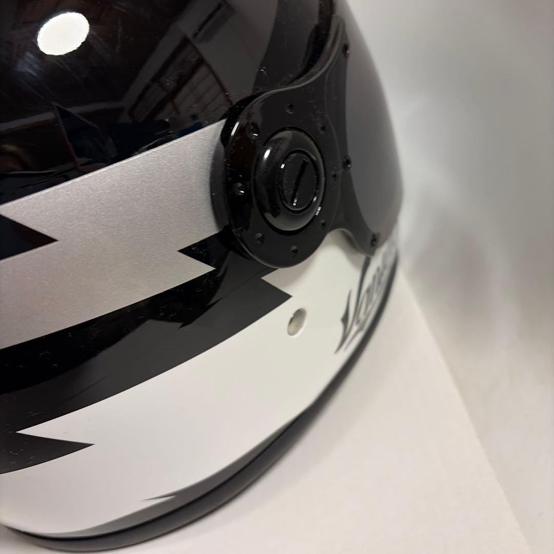 Horizon Vanson コラボ　フルフェイスヘルメット 黒/白