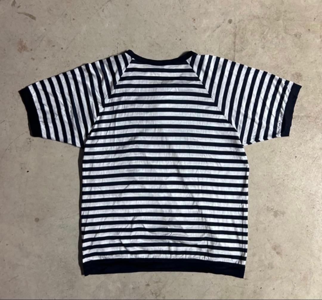 +*e様 Dior Homme 06SS エディ期 ラグラン ボーダー Tシャツ