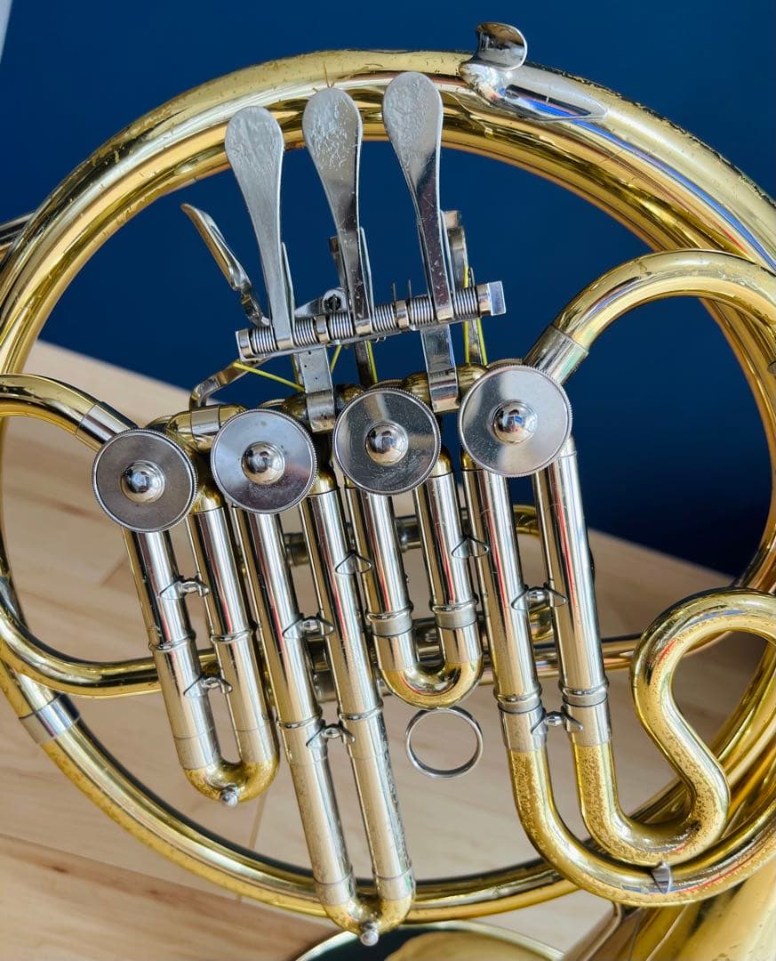 YAMAHA YHR322 Bbシングルフレンチホルン マウスピース　ケース付き