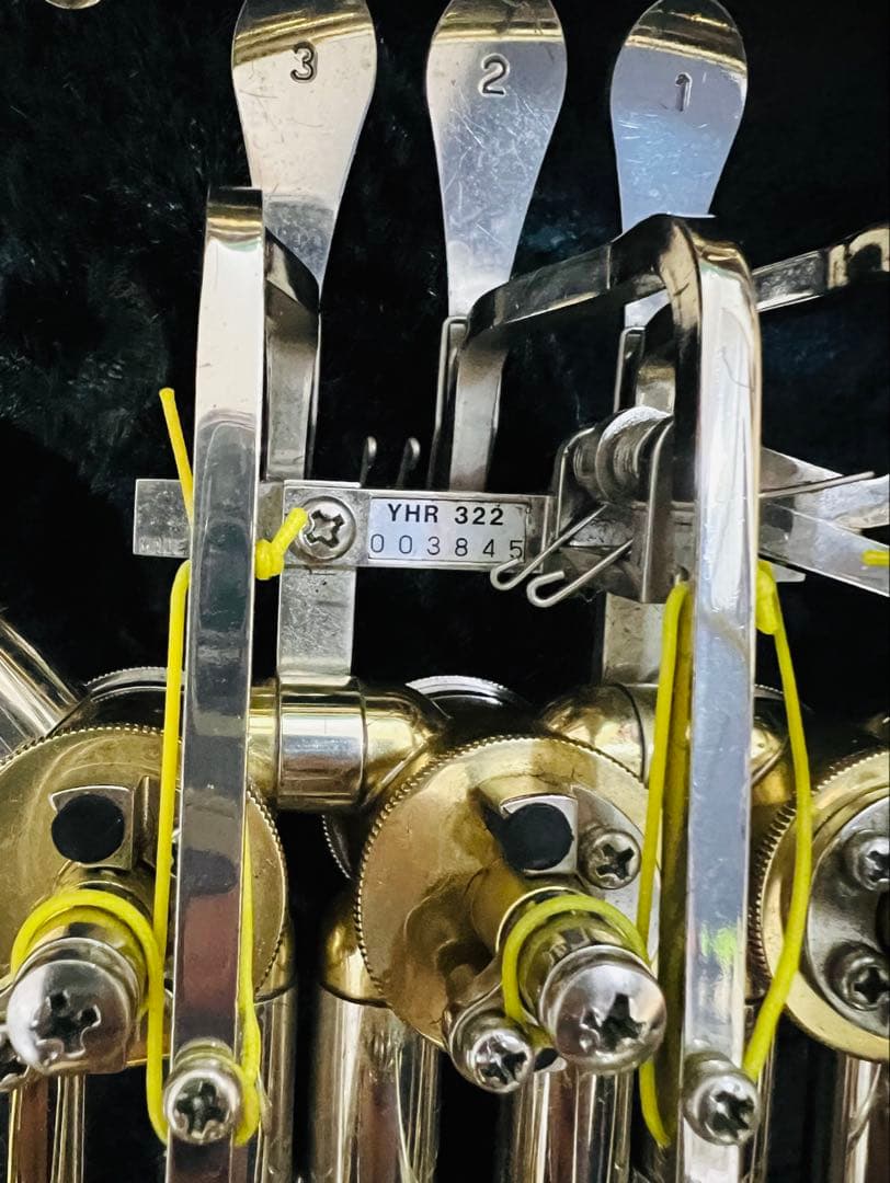 YAMAHA YHR322 Bbシングルフレンチホルン マウスピース　ケース付き