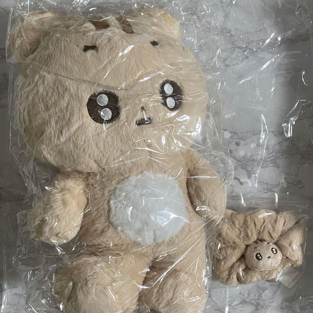 TXT テヒョン ポバトゥ 40cm ぬいぐるみ シュシュ 2点セット