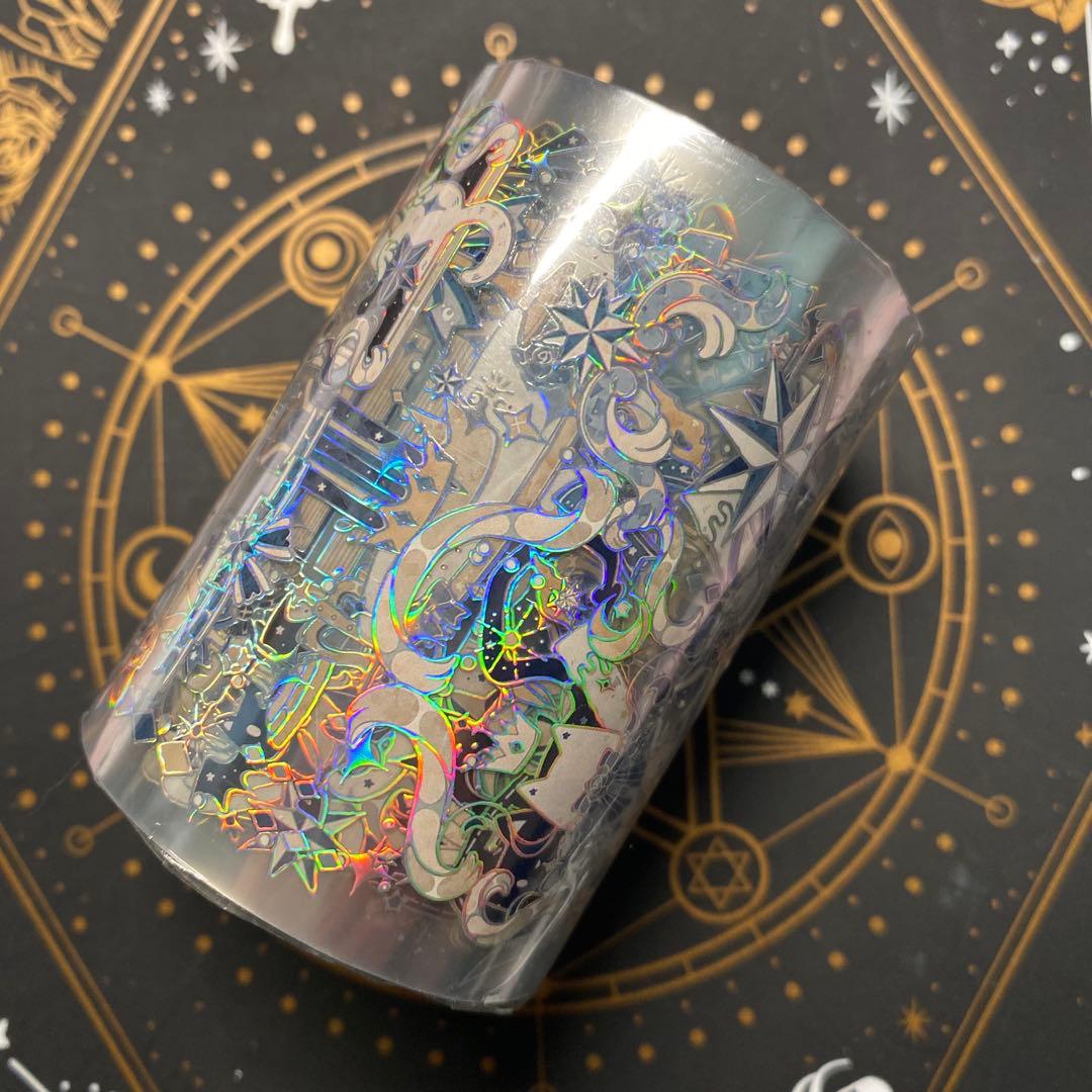 【D1】海外　10m巻　貝殻光/ホログラムマスキングテープ　装飾系/人物系/背景