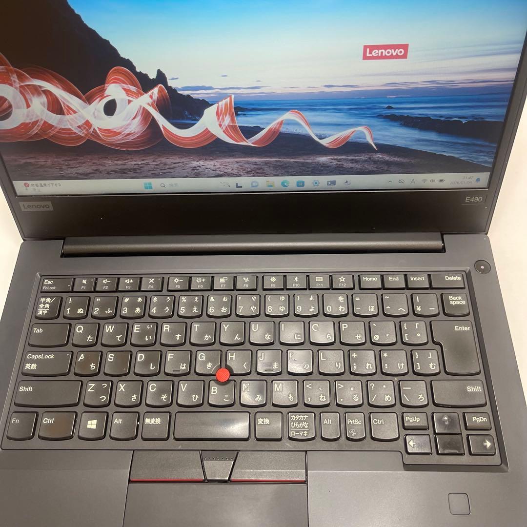 #742 レノボThinkpad E490 i5-8265U 16 Office