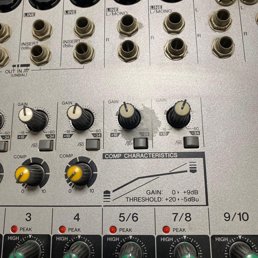 YAMAHA　MW12C　アナログミキサー　AC付き　通電確認