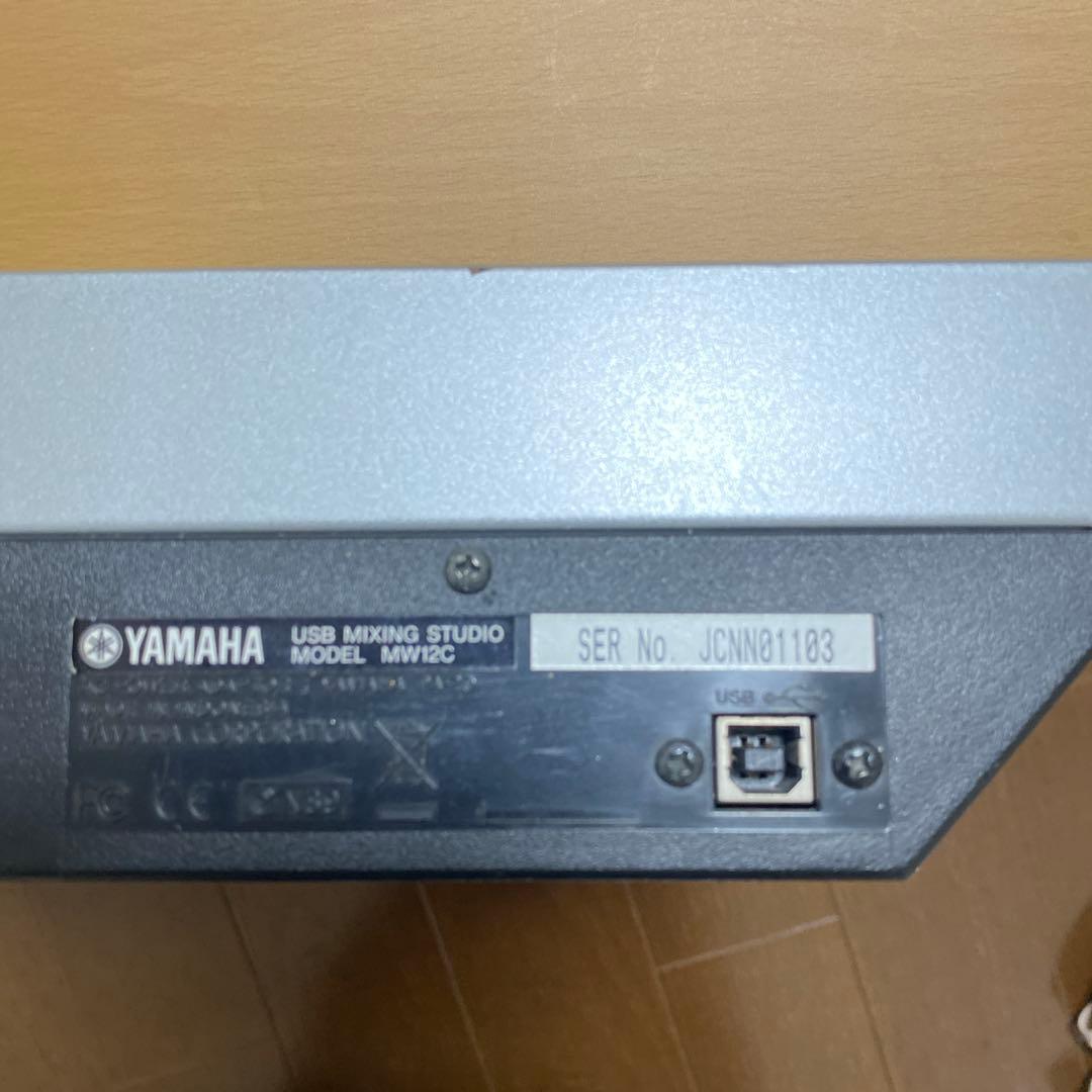 YAMAHA　MW12C　アナログミキサー　AC付き　通電確認