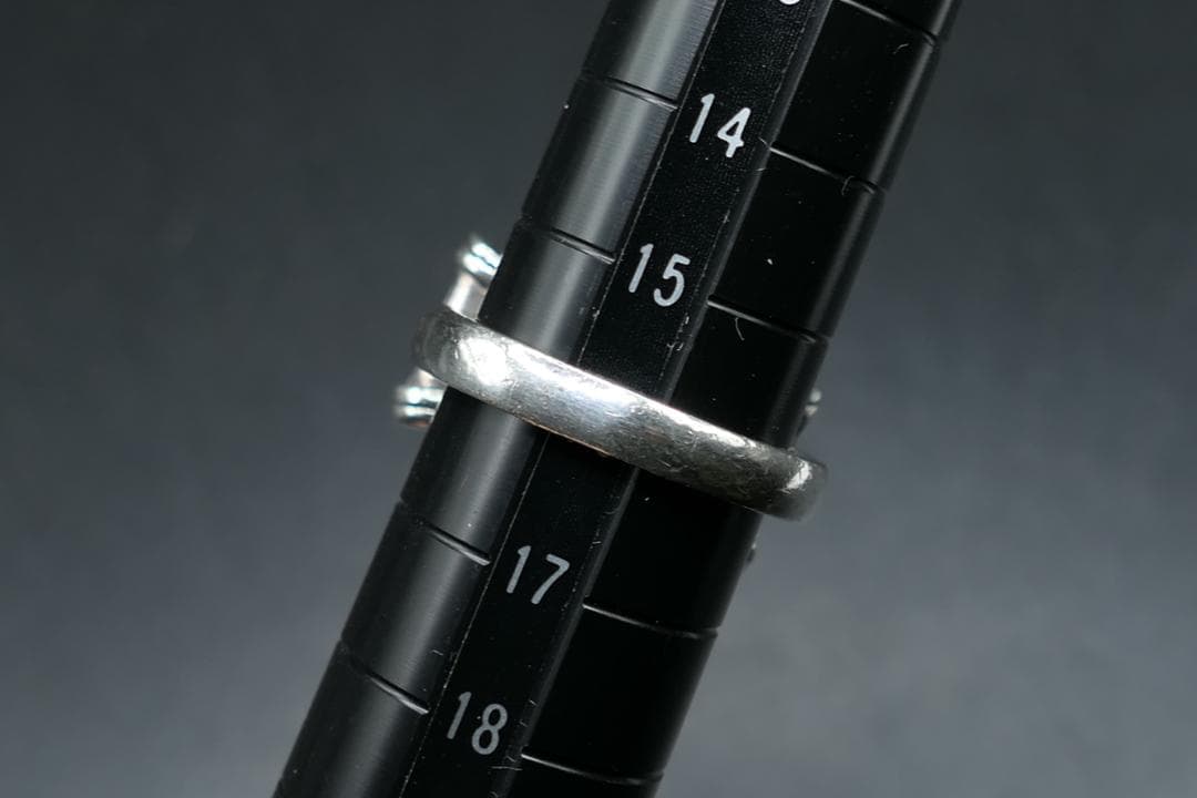 美品　16号　ジャスティンデイビス　プロミス　リング　SRJ328　リボン