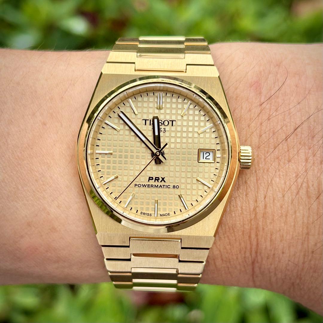 TISSOT PRX　ゴールド　35mm　ティソ