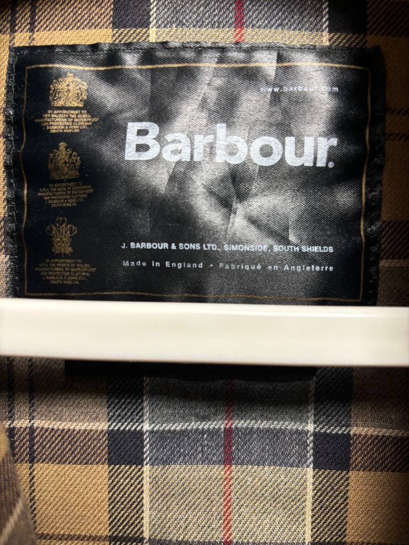 希少BarbourINTERNATIONAL3ワラントEnglandベルスタッフ