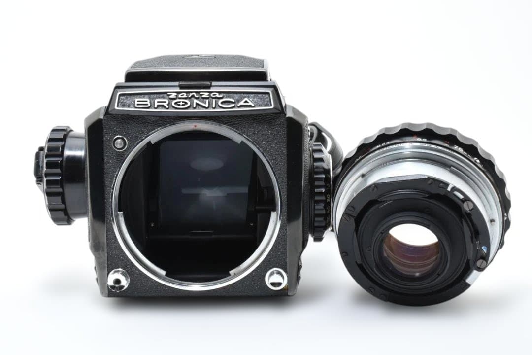 ★美品　ZENZA BRONICA　S2　後期　75mm f/2.8　#622★