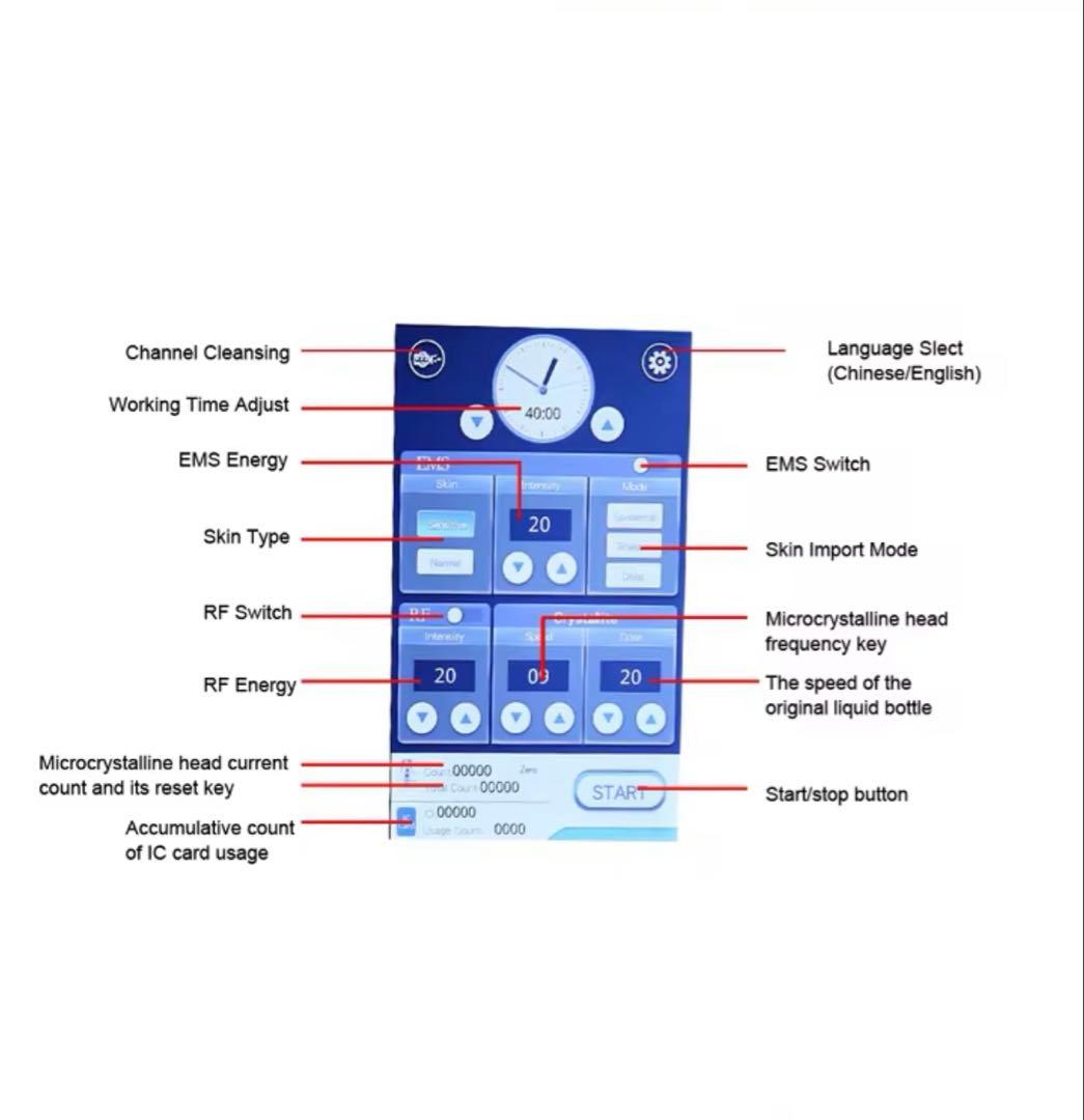 【即納】WATER FLIN STAR 美顔器　ems