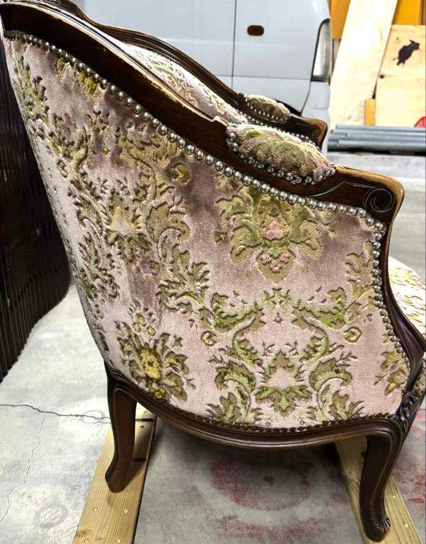 N2269 ドマーニ ルイXV 1人掛けソファ シングルソファ