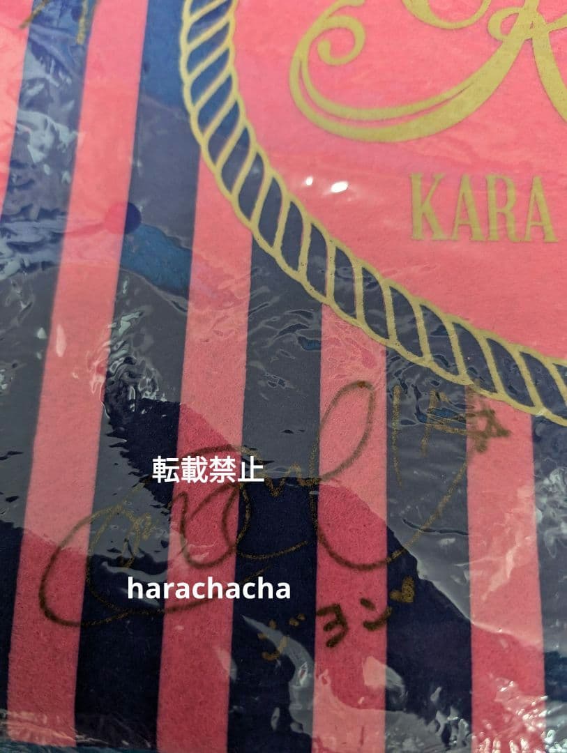 KARA KARASIA ショッピングバッグ　直筆サイン入り