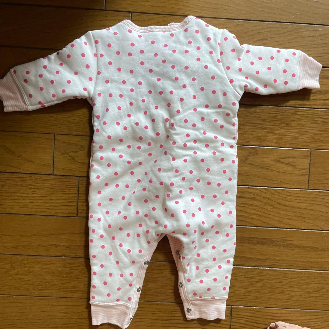 【タグ付き】PETIT BATEAU ピンク花柄アウター