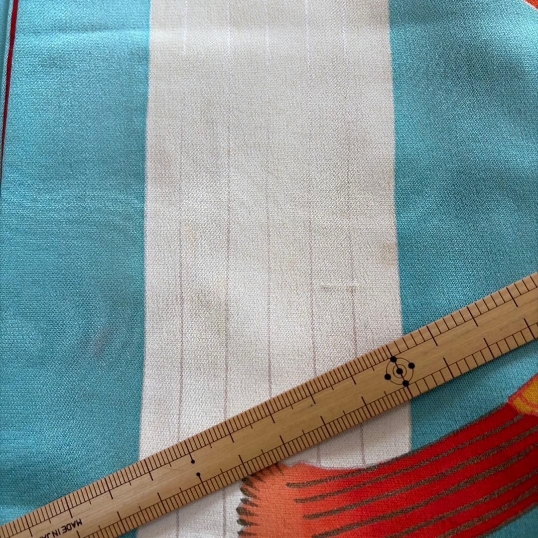 a*i様 ■E5787■アンティーク■正絹■水色　宝尽し柄　袷　小振袖■丈163