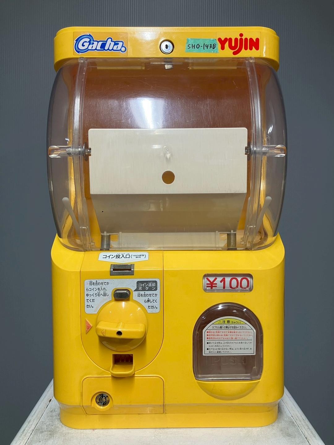 特価品SHO-143B【ユージン】スリムボーイハーフサイズ 中古ガチャガチャ本体