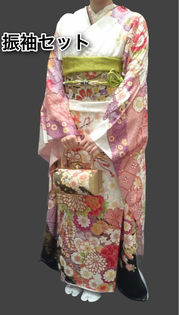 振袖セット 花柄