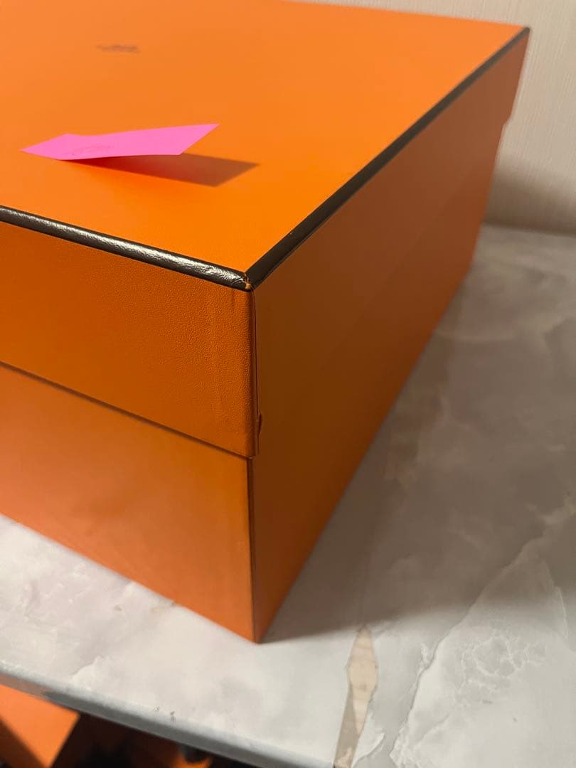 porutoHERMÈS エルメス オレンジボックス 空箱 箱のみ