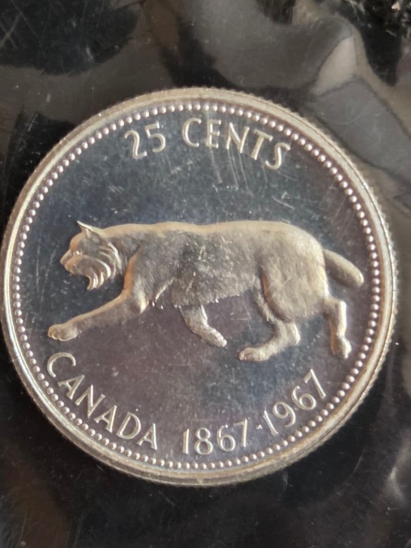 (プルーフライク) カナダ連邦　建国100周年記念　セット　1967