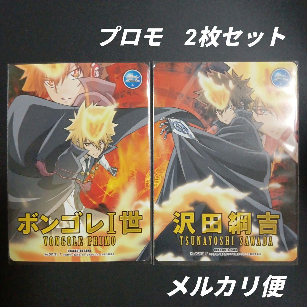 家庭教師ヒットマン　リボーンCCG　ボンゴレI世 沢田綱吉　2枚セット