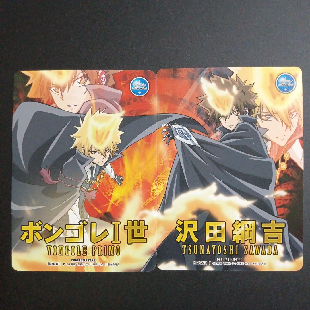 家庭教師ヒットマン　リボーンCCG　ボンゴレI世 沢田綱吉　2枚セット