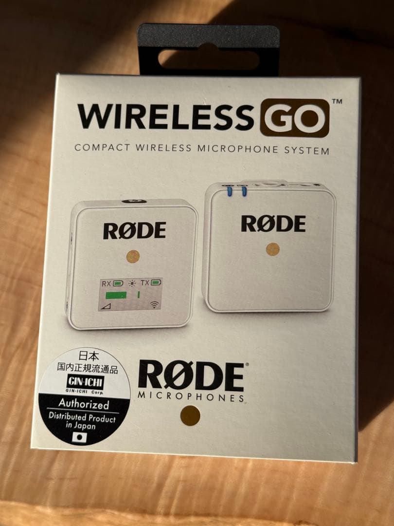 RØDE WIRELESS GO ワイヤレスマイクシステム