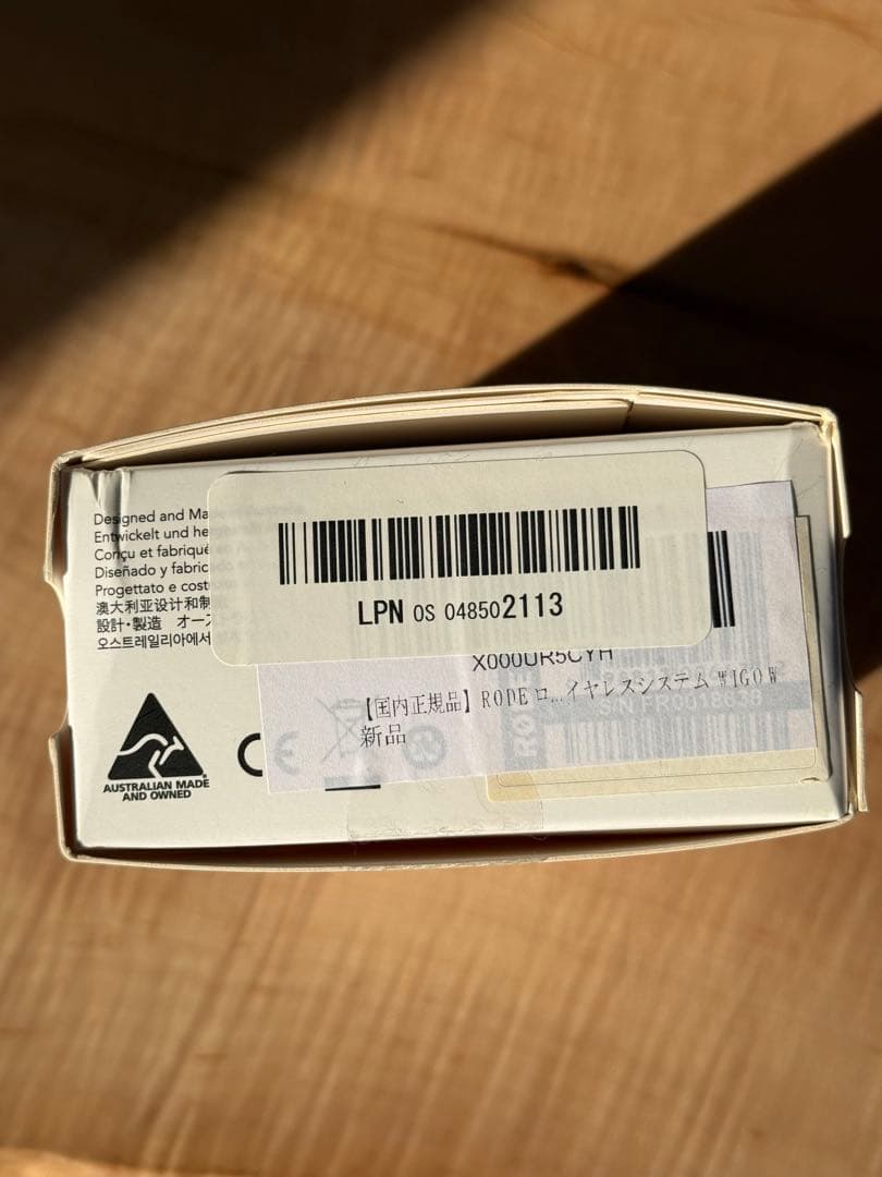 RØDE WIRELESS GO ワイヤレスマイクシステム