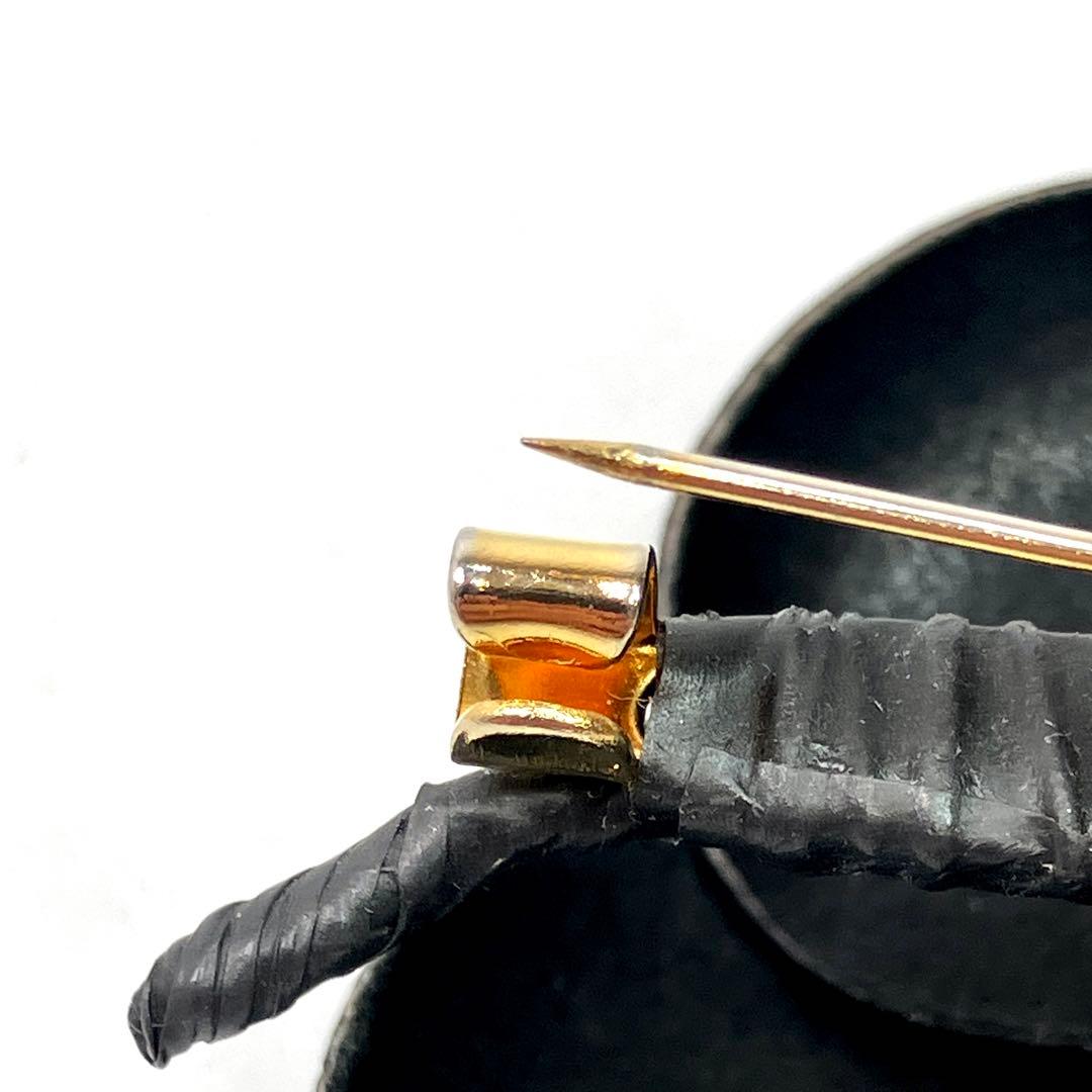 CHANEL カメリア コサージュ ブローチ シャネル レザー ブラック ミニ