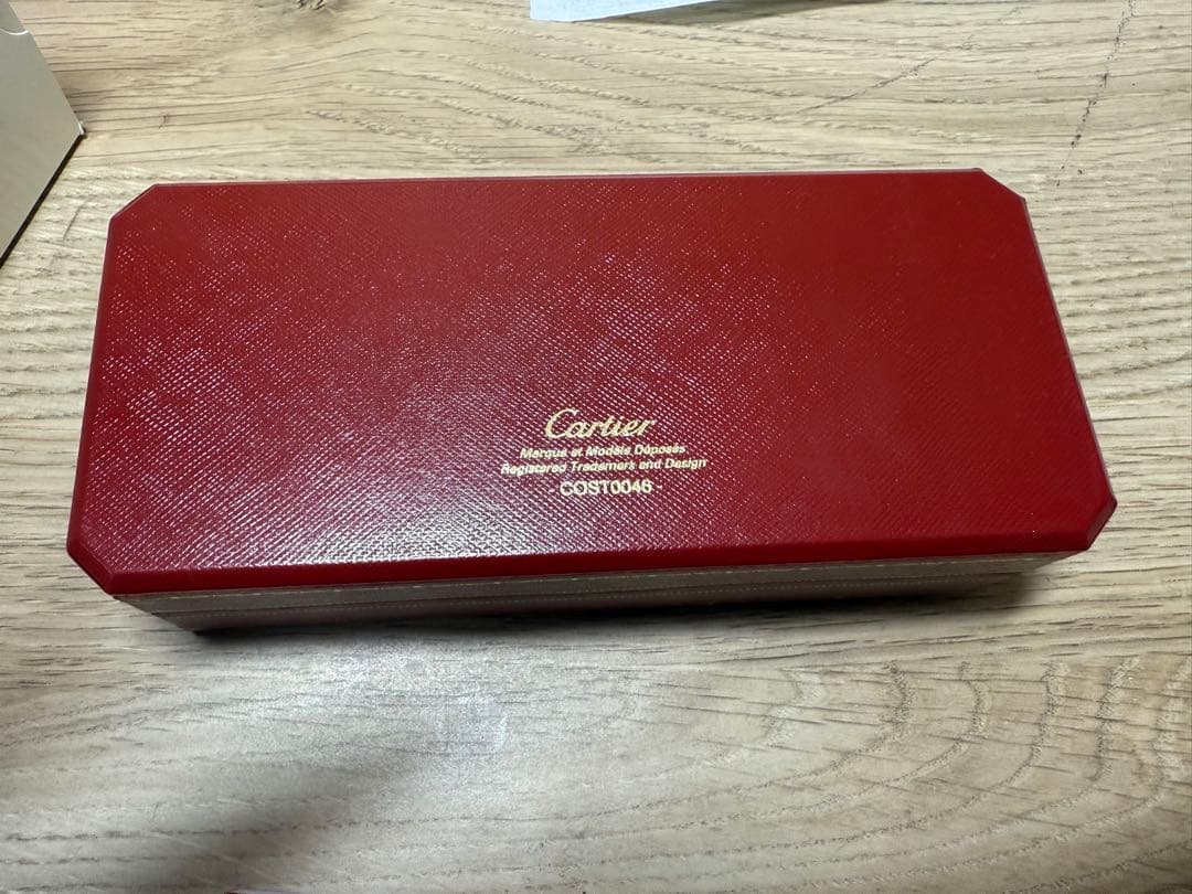 美品 カルティエ ボールペン サントス Cドゥ シルバーカラー