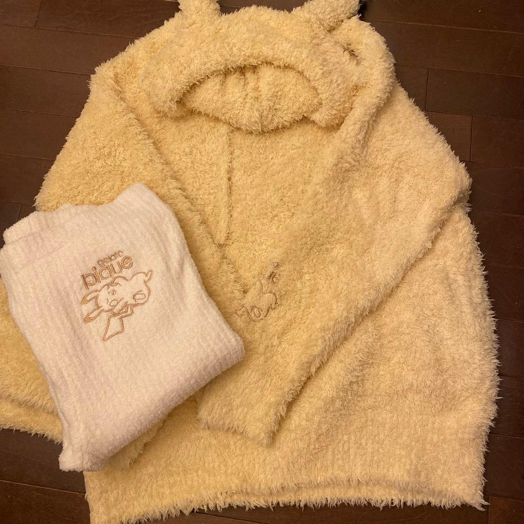 ジェラピケ　ポケモンスリープ ピカチュウ　もこもこルームウェア　上下セット