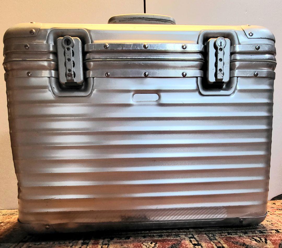 【レア品】RIMOWA リモワ パイロットトロリー TSAロック 2輪