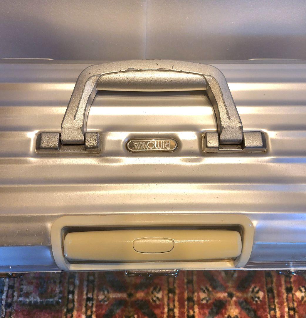 【レア品】RIMOWA リモワ パイロットトロリー TSAロック 2輪