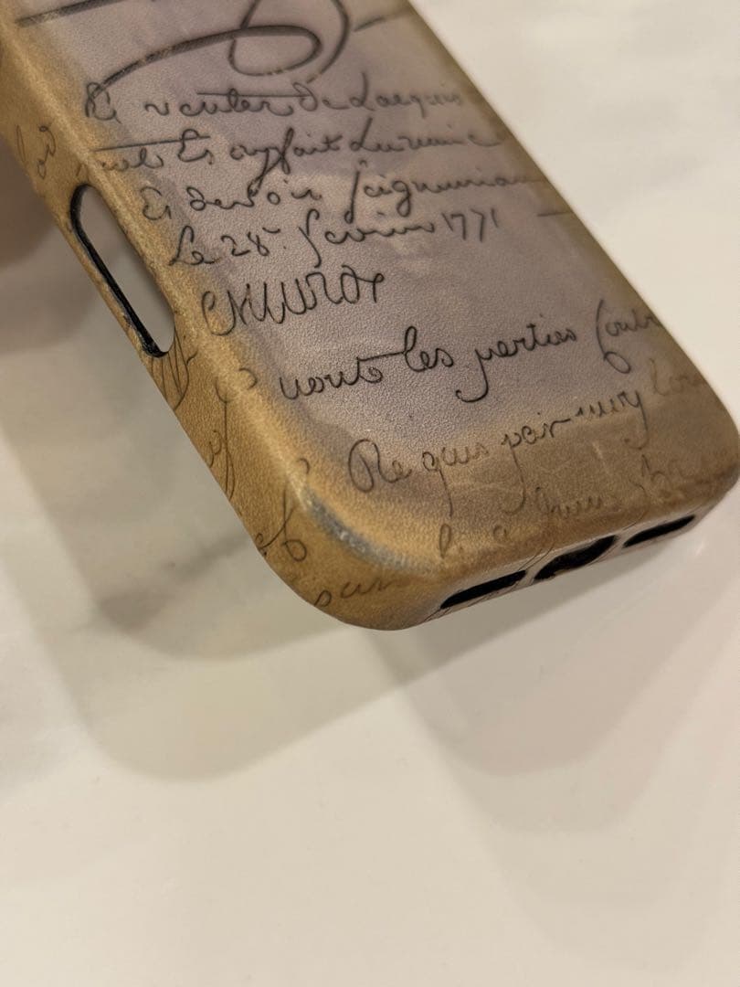 Berluti iPhone 16pro Max ケース&カードホルダー　2点