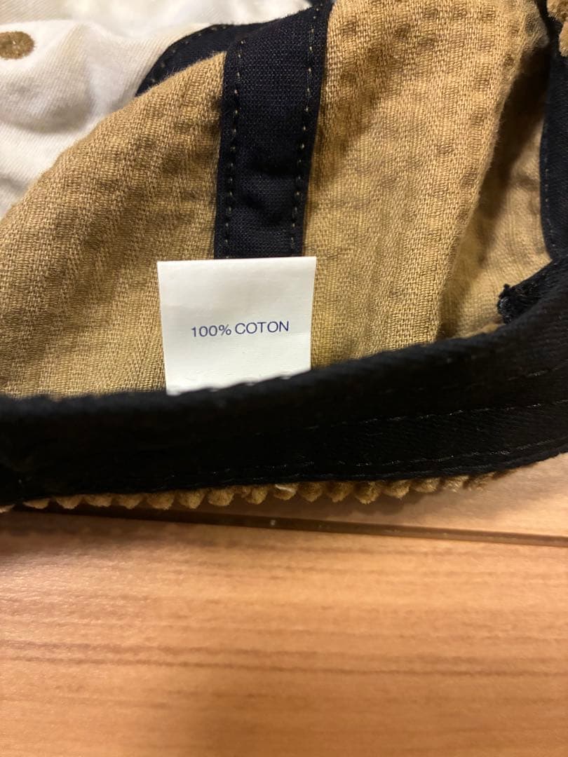 帽子 Supreme corduroy small box 6-panel brown